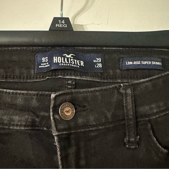 Hollister low rise super skinny jeans Sz 29 - Picture 4 of 9